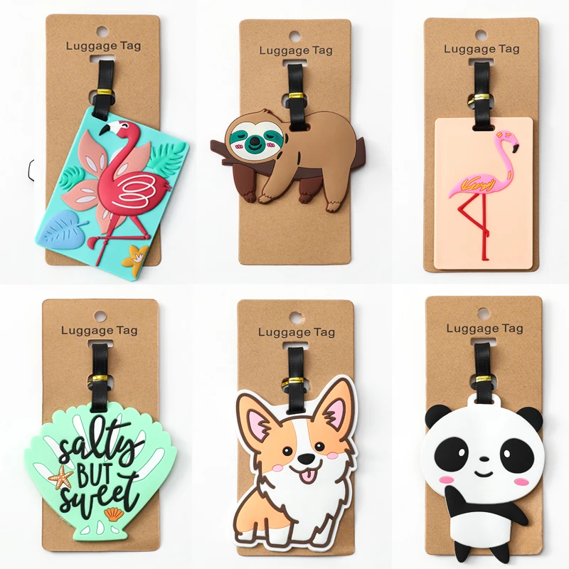 Travel Accessories Kids - Akcesoria podróżne Etykieta bagażowa Kreatywny Corgi
