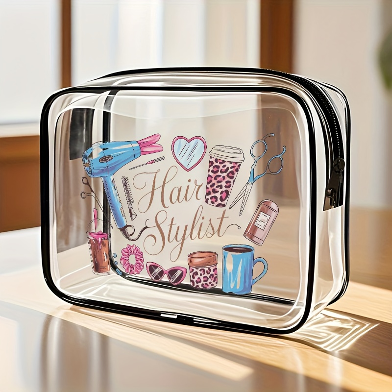 Toiletry Bag Tsa - 1 szt. Przezroczysta kosmetyczka, transparentna torba