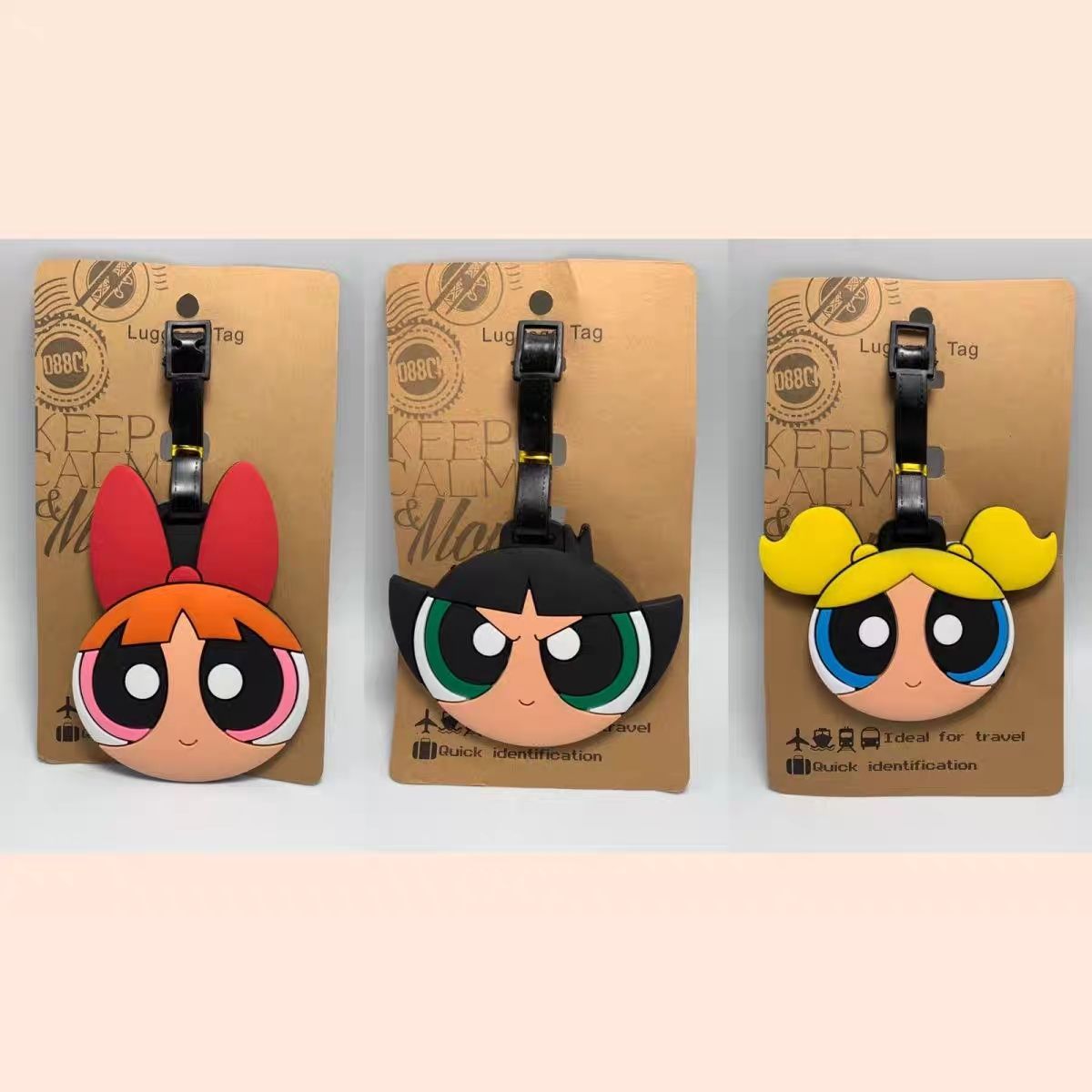 Travel Accessories List - Anime Dziewczyny Powerpuff Zawieszka do torby