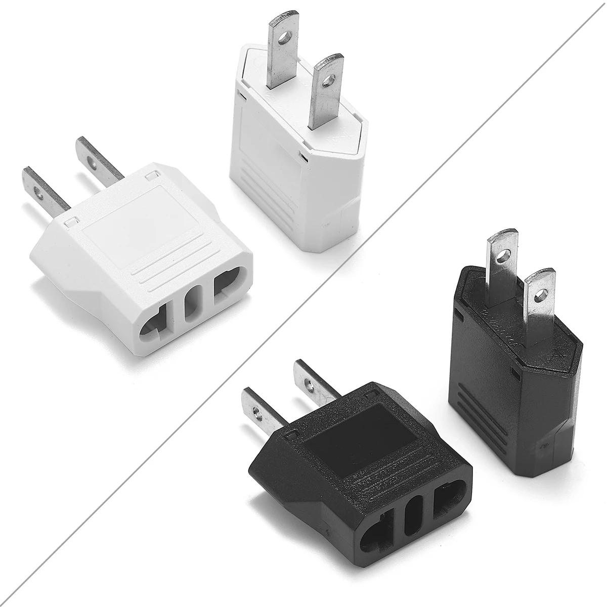 Travel Accessories Europe - Adapter wtyczki amerykańskiej Adapter zasilania podróżnego