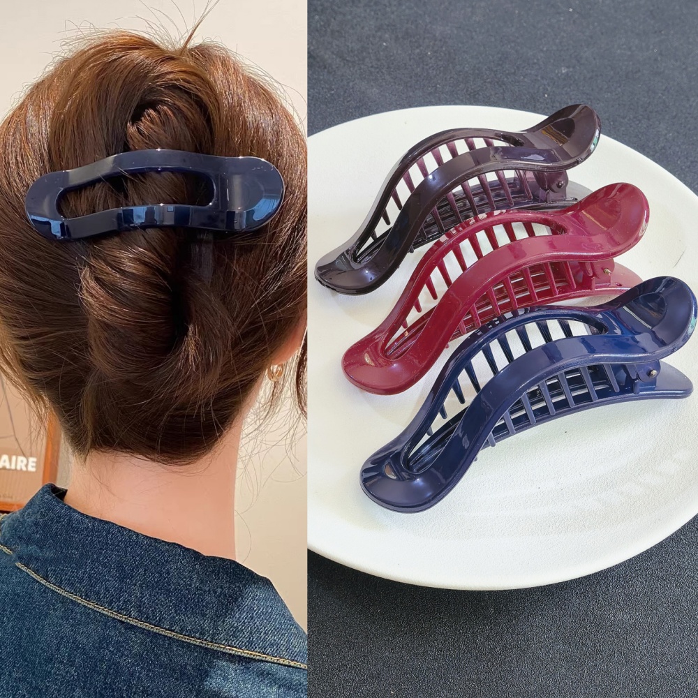 Travel Accessories For Elderly - Duże płaskie klamry do włosów typu