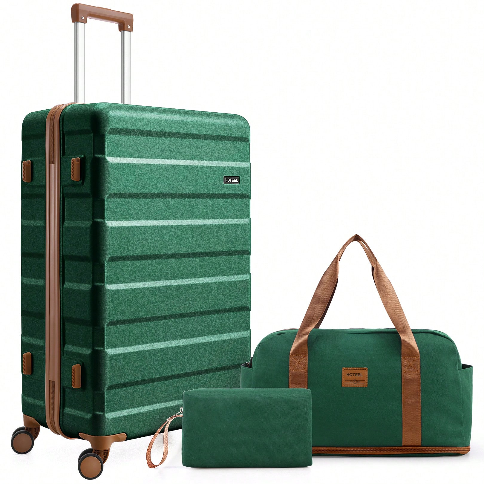 Toiletry Bag Tsa - Zestaw walizek Tooluck 3-częściowy, 4-letnia gwarancja,