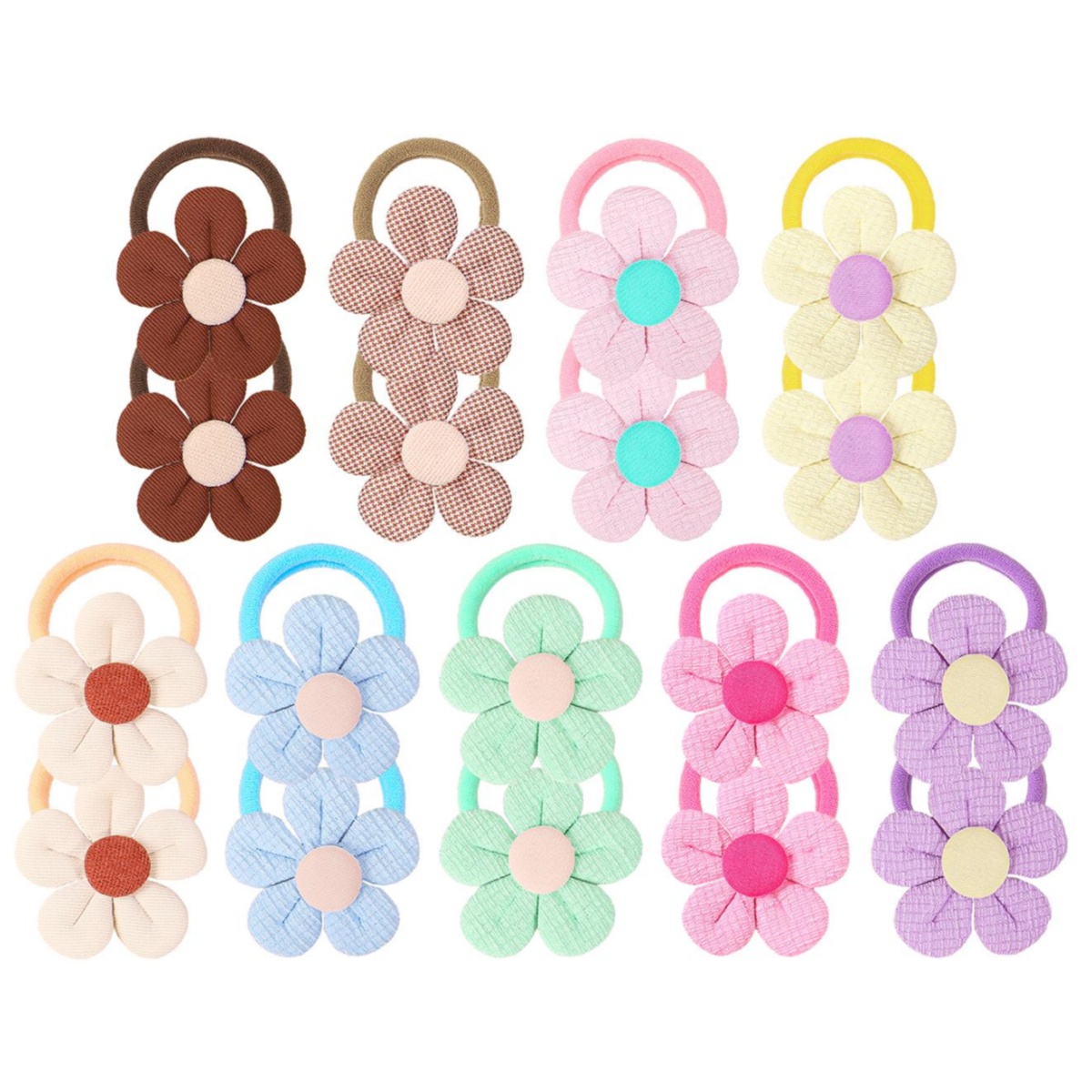 Travel Accessories Kids - 18 szt. Gumki do włosów w
