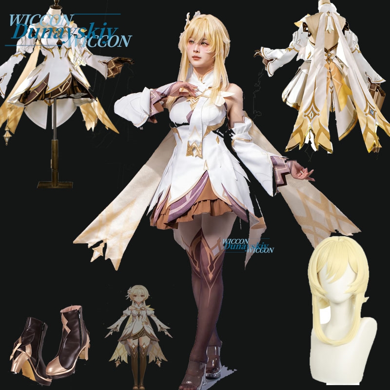Travel Accessories New - Genshin Impact Nowa Skórka Podróżniczki Lumine