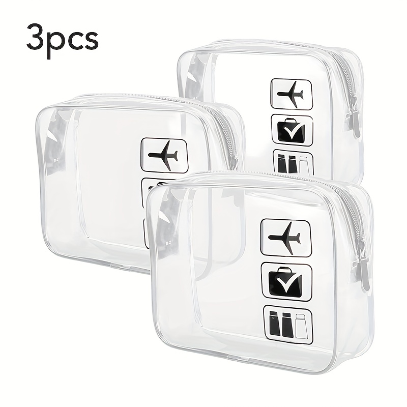 Kosmetyczka 3 szt. przezroczys – Toiletry Bag Tsa recenzja i cena