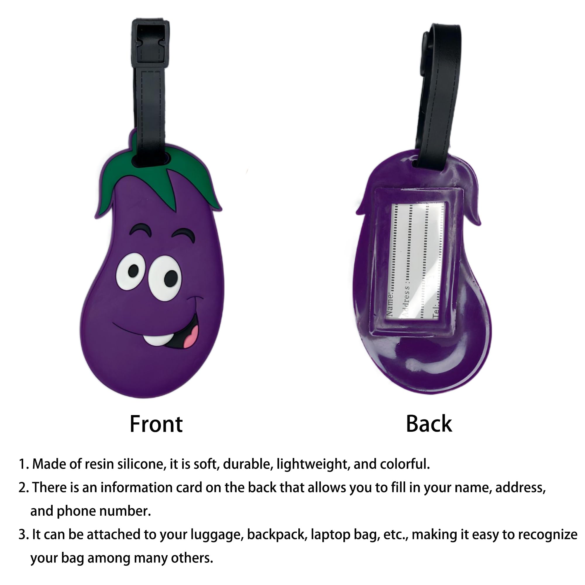 Etykieta Bagażowa Truskawka Ba – Travel Accessories List recenzja i cena