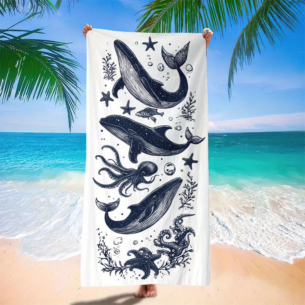 1 szt. Ręcznik plażowy z motyw – Travel Yoga Accessories recenzja i cena