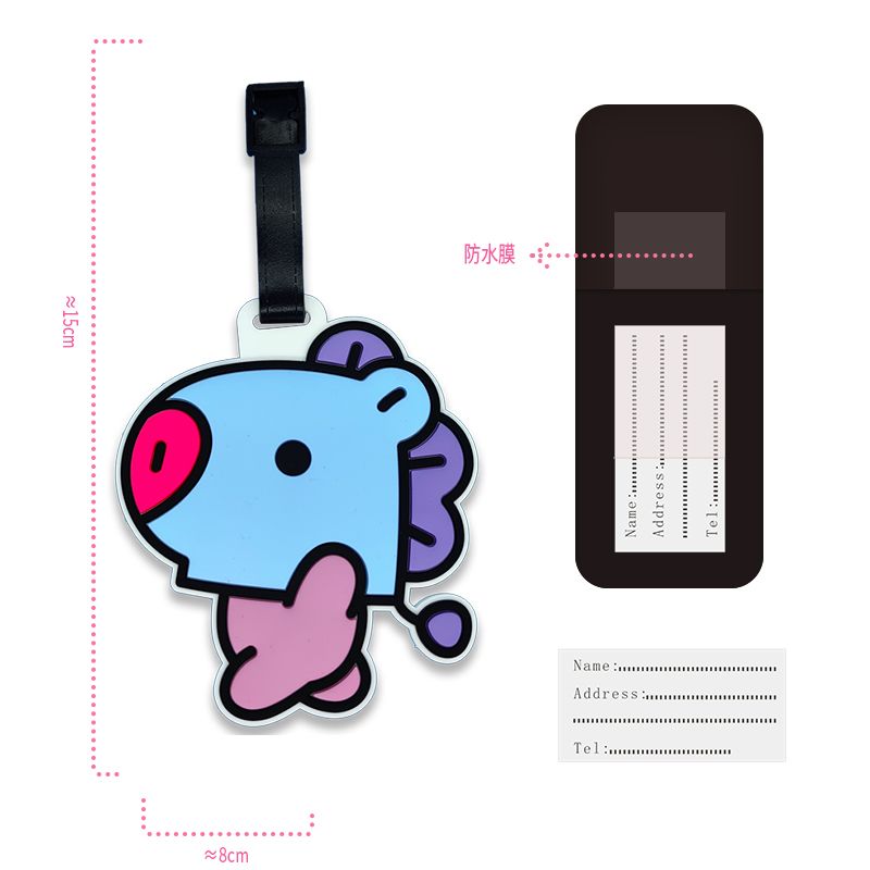 Uroczy breloczek BT21, kresków – Travel Accessories List recenzja i cena