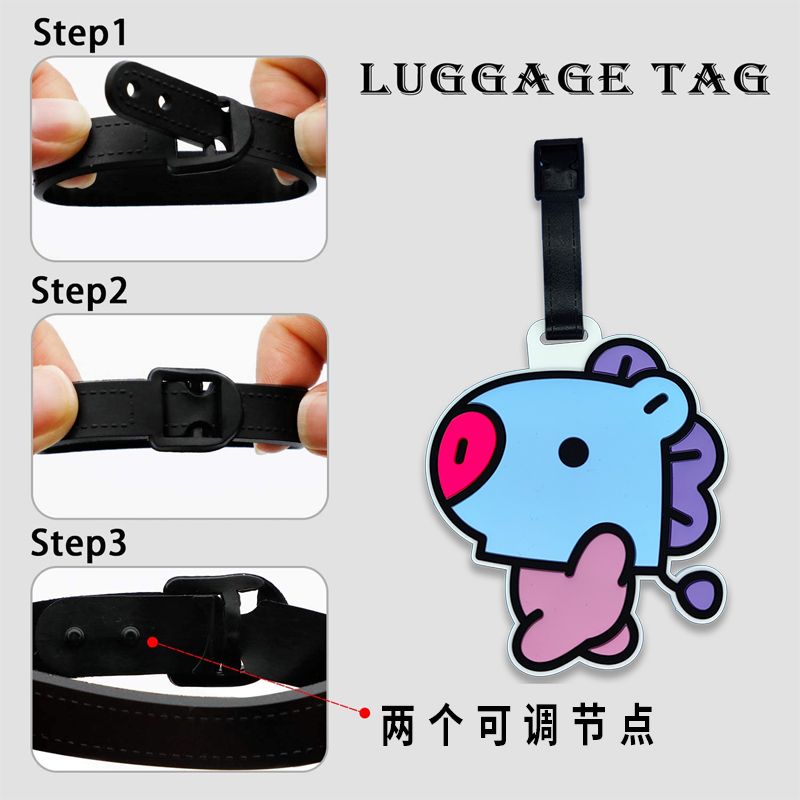 Uroczy breloczek BT21, kresków – Travel Accessories List recenzja i cena