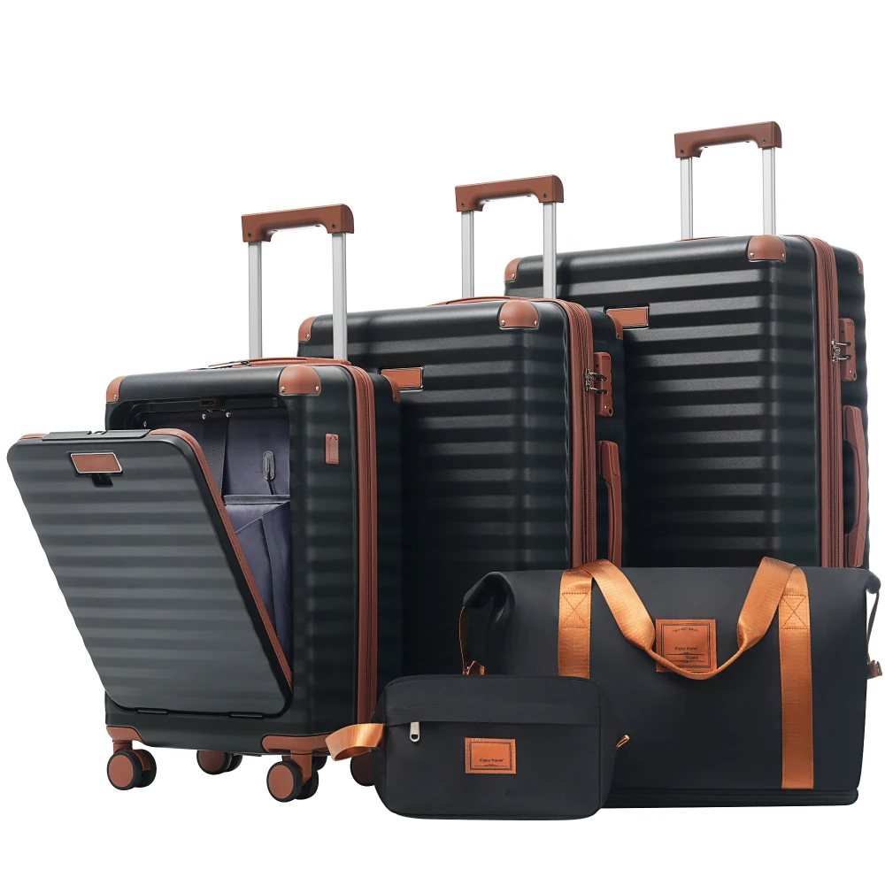Zestawy walizek 5-częściowe z  – Toiletry Bag Tsa recenzja i cena