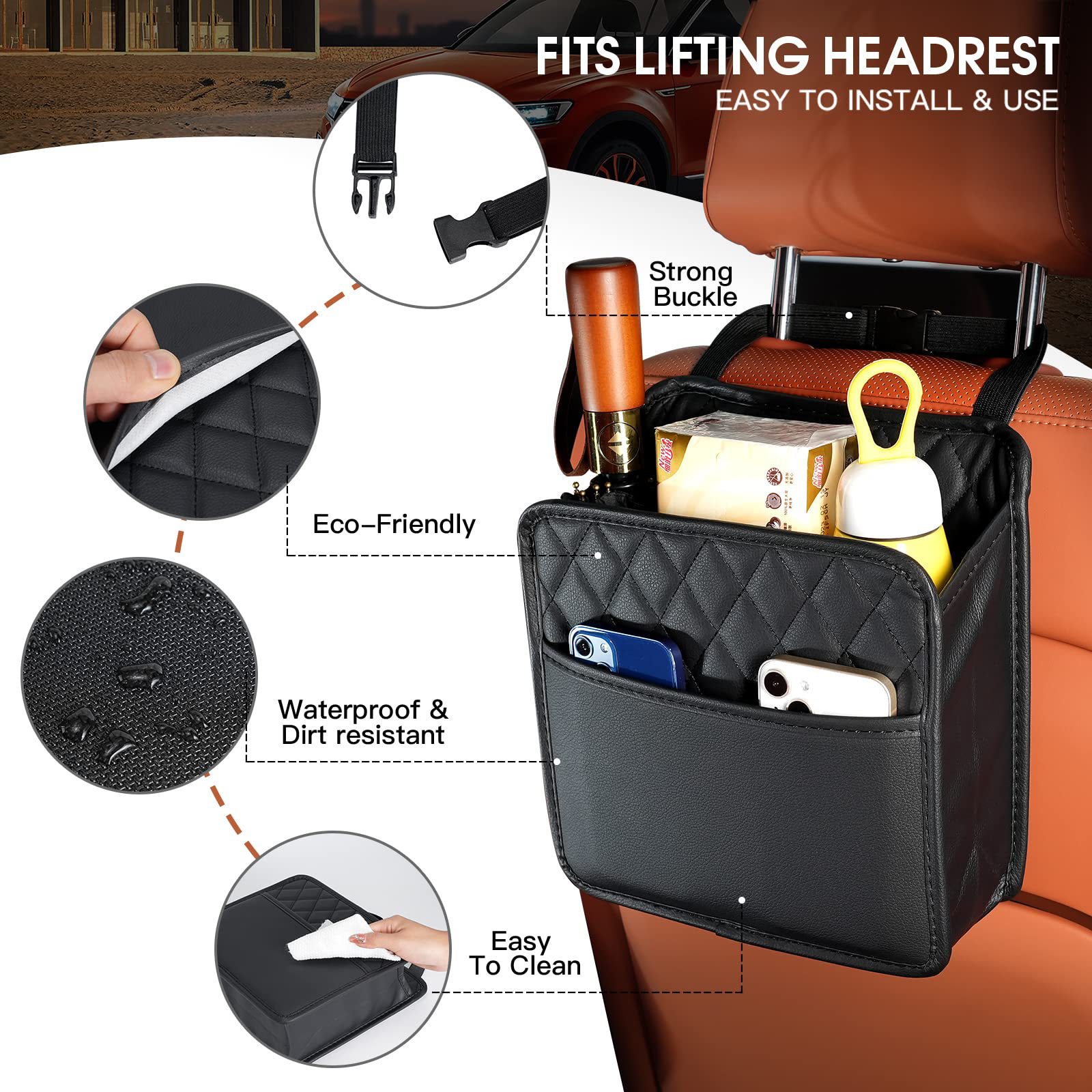 Wisząca Kieszeń do Przechowywa – Travel Accessories Car recenzja i cena
