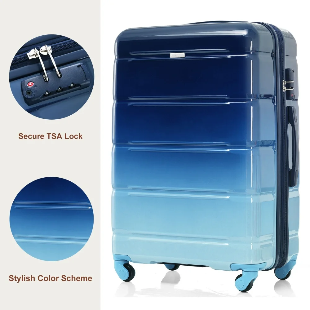 3-częściowy zestaw bagażu - Wa – Toiletry Bag Tsa recenzja i cena