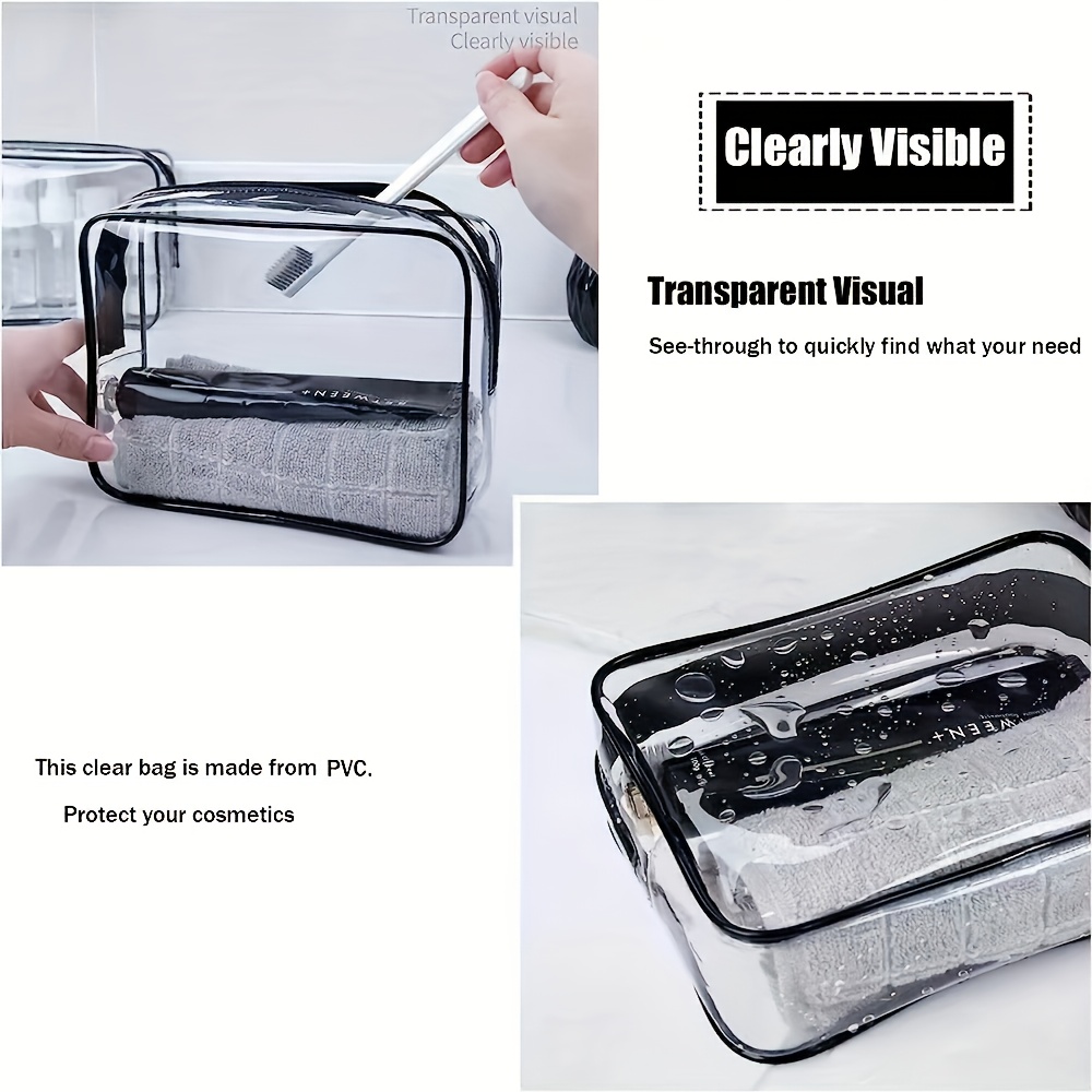 1 szt. Przezroczysta kosmetycz – Toiletry Bag Tsa recenzja i cena