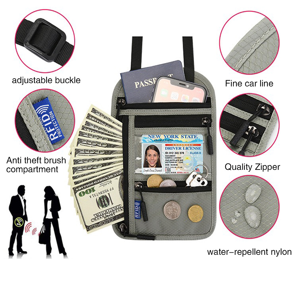 Torba na paszport RFID do podr – Travel Accessories Overseas recenzja i cena