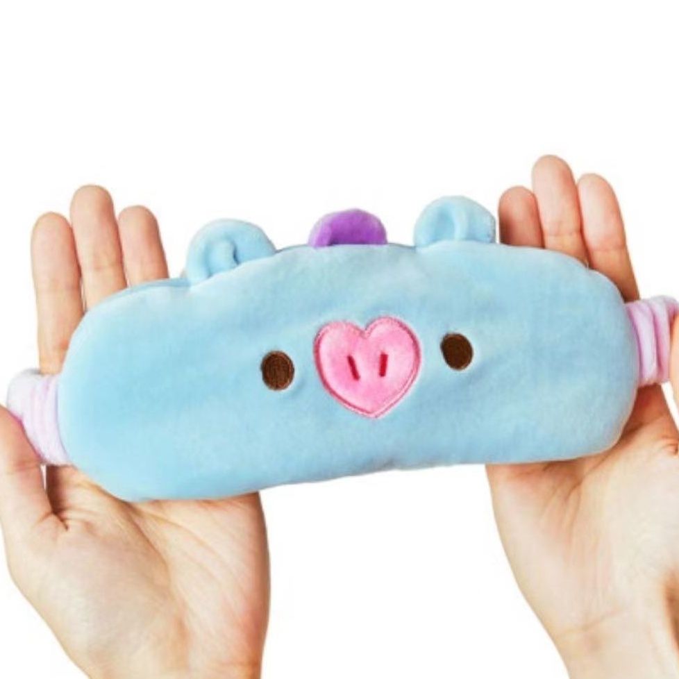 Maska na oczy BT21, urocza plu – Travel Accessories Gifts recenzja i cena