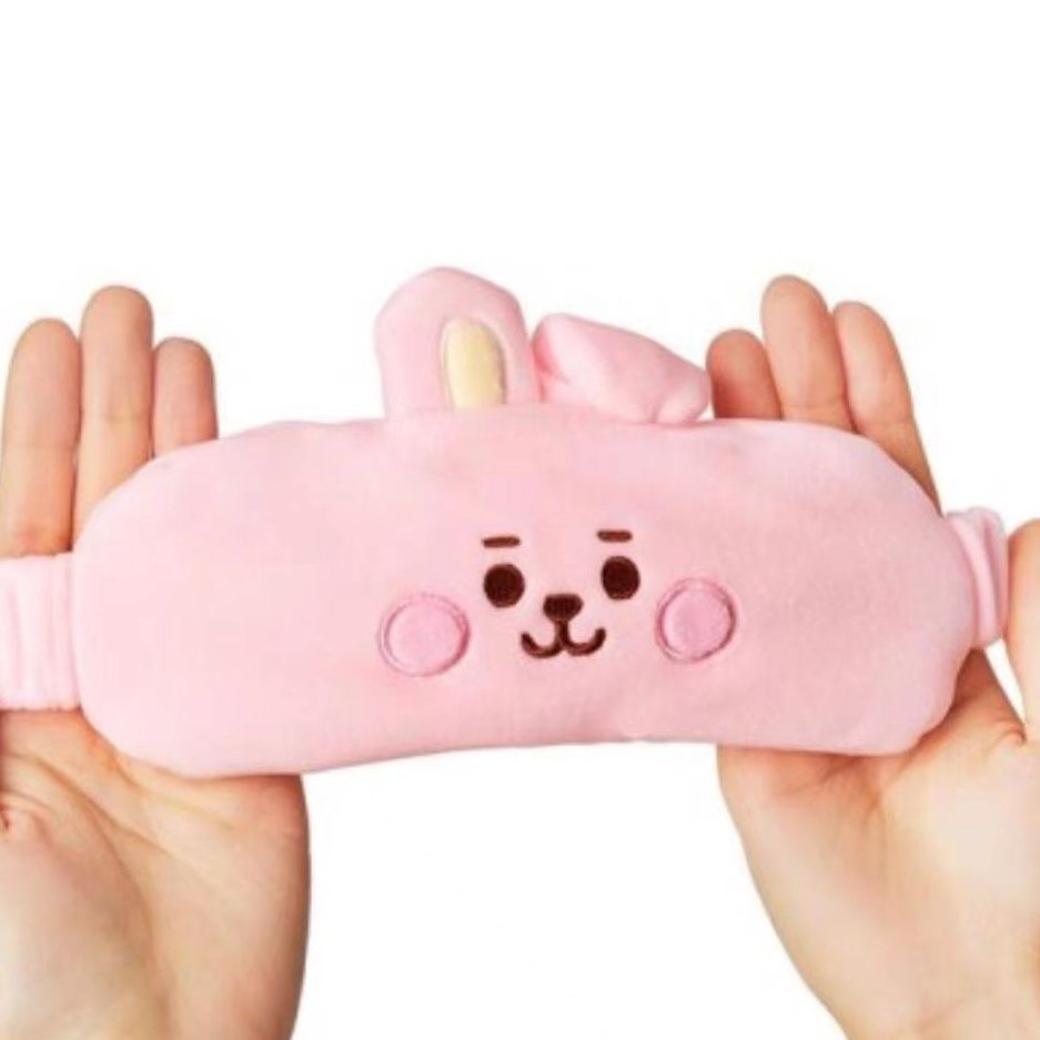 Maska na oczy BT21, urocza plu – Travel Accessories Gifts recenzja i cena