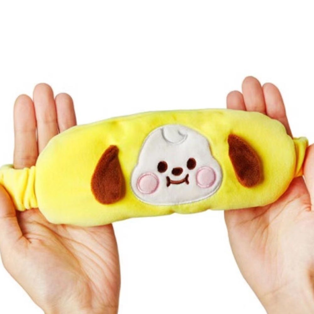Maska na oczy BT21, urocza plu – Travel Accessories Gifts recenzja i cena