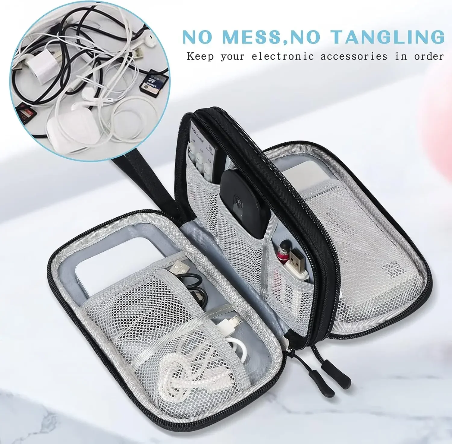 Torba podróżna na kable, przen – Travel Accessories Bag recenzja i cena
