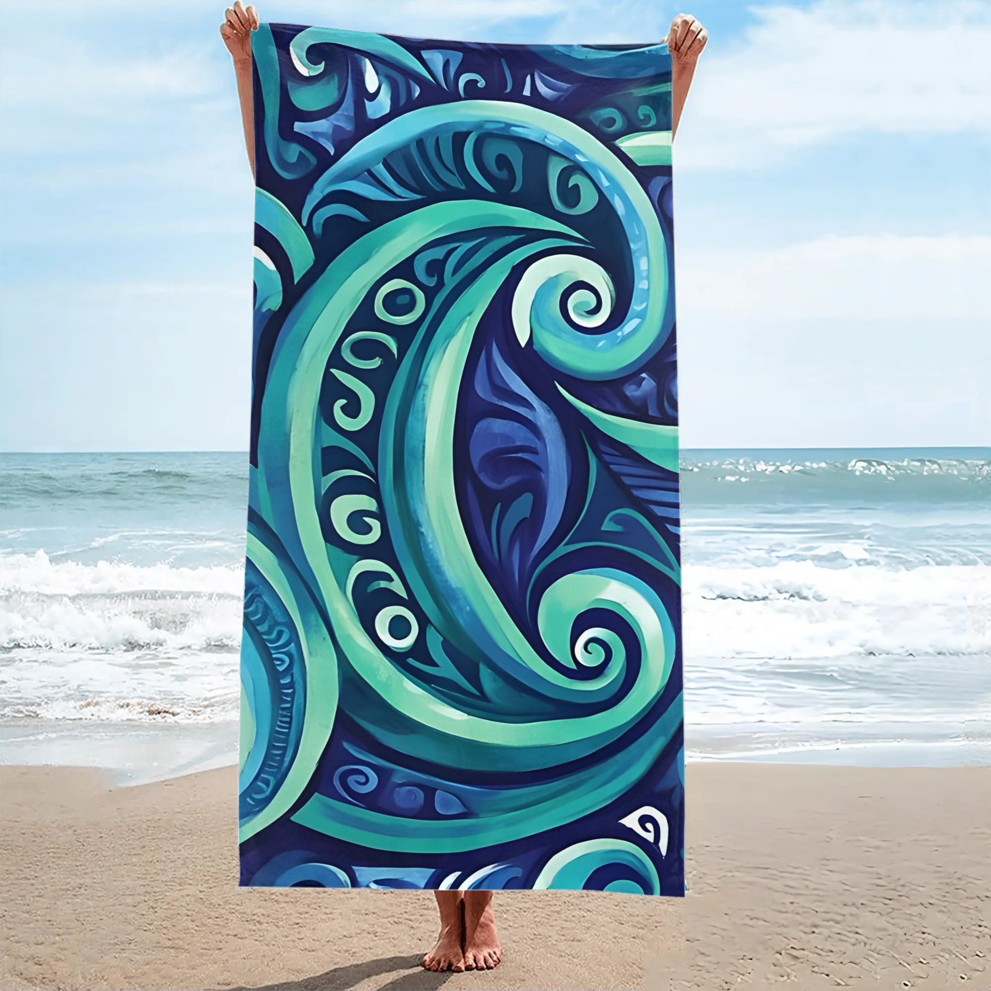 1 szt. Ręcznik plażowy w stylu – Travel Yoga Accessories recenzja i cena