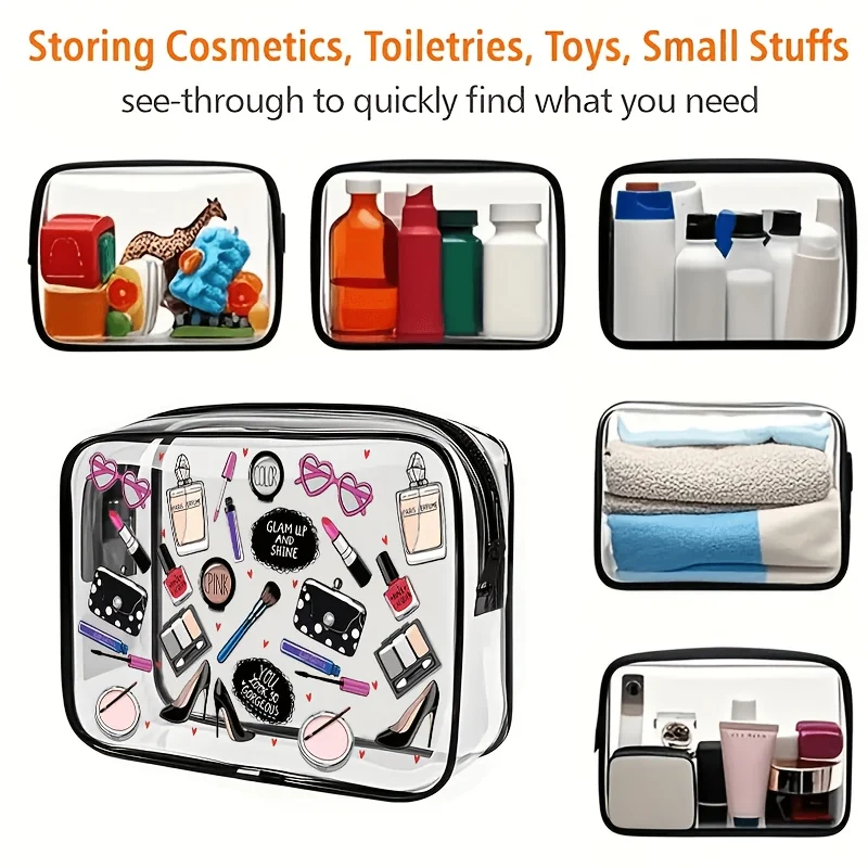 1 szt. Przezroczysta kosmetycz – Toiletry Bag Tsa recenzja i cena
