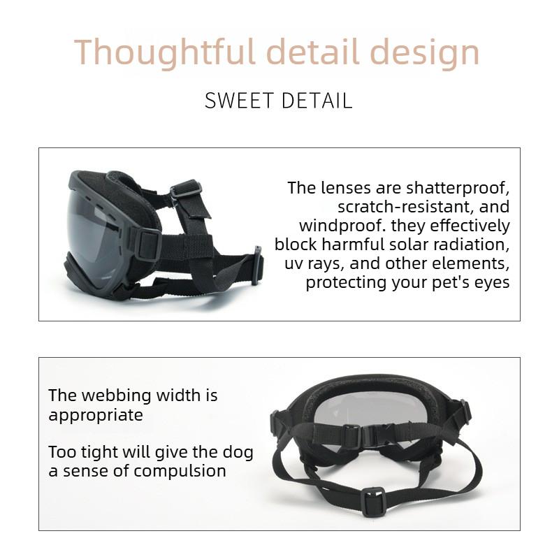 Okulary dla zwierząt, ochrona  – Travel Accessories Ideas recenzja i cena