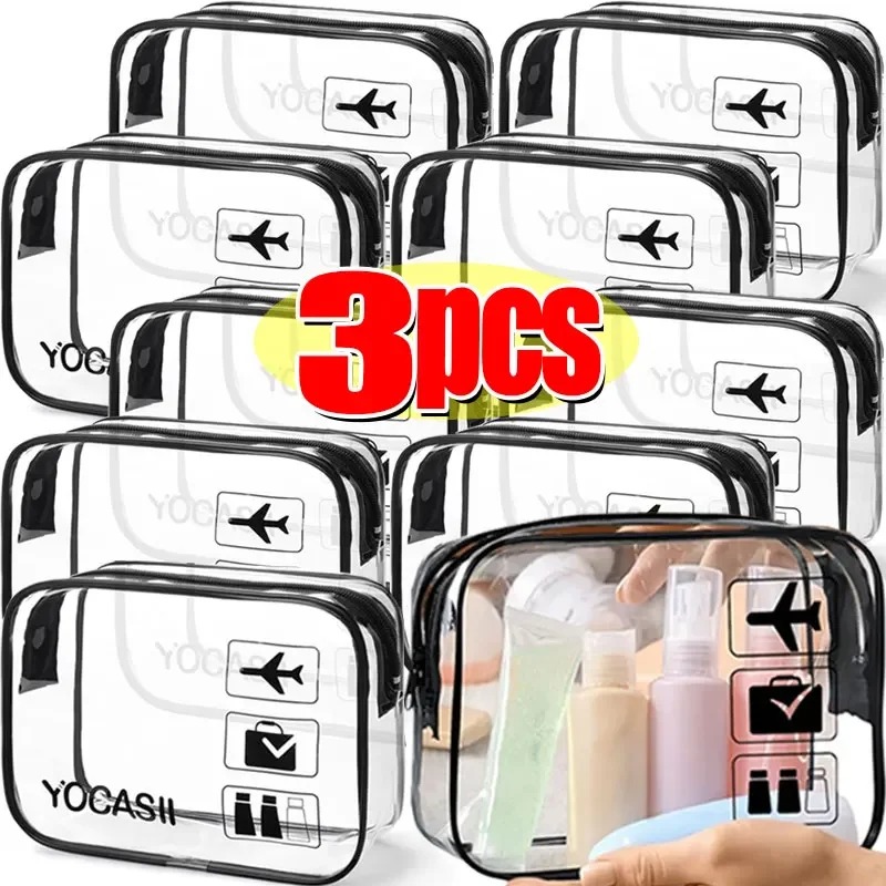 1/3 szt. Przezroczysta kosmety – Toiletry Bag Tsa recenzja i cena
