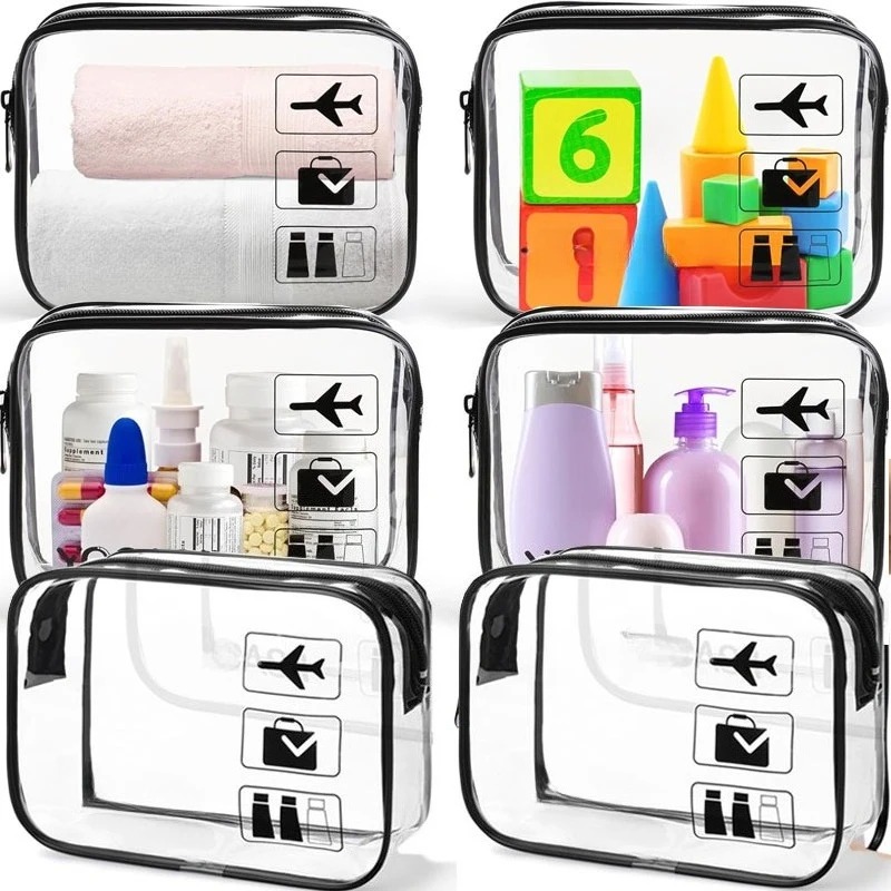 1/3 szt. Przezroczysta kosmety – Toiletry Bag Tsa recenzja i cena