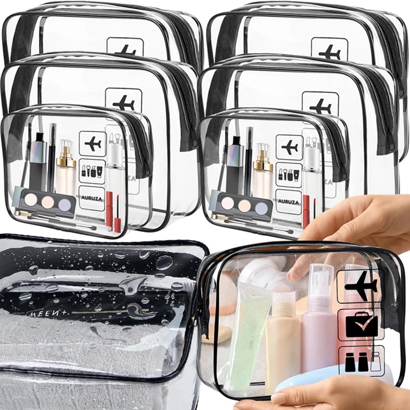 1/3 szt. Przezroczysta kosmety – Toiletry Bag Tsa recenzja i cena