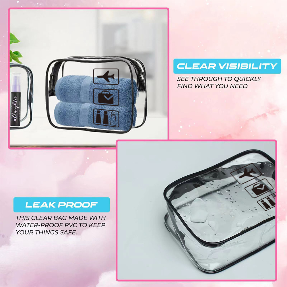 Wodoodporna, przezroczysta kos – Toiletry Bag Tsa recenzja i cena
