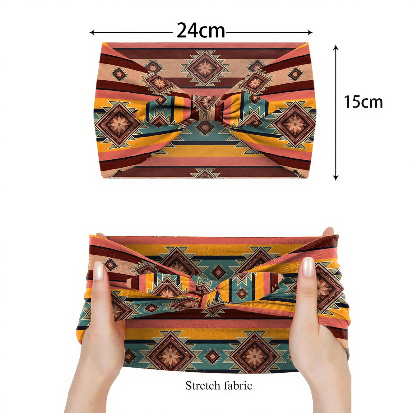 Szerokie opaski na głowę w sty – Travel Yoga Accessories recenzja i cena