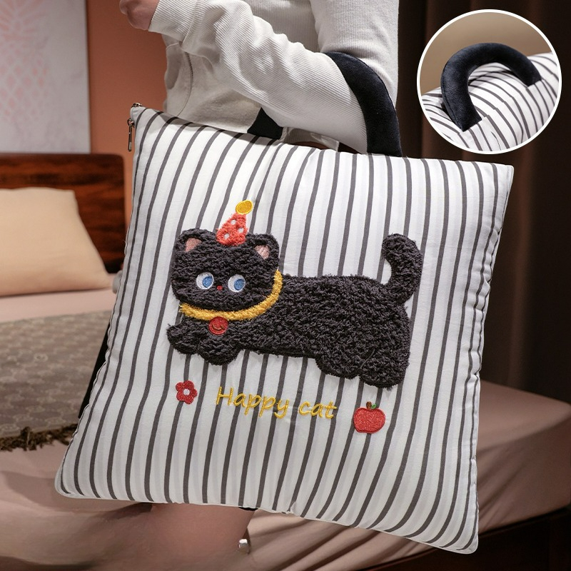 Kreskówkowa Poduszka w Paski z – Travel Accessories Gifts recenzja i cena