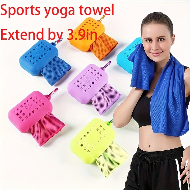 Mała silikonowa chłodząca chus – Travel Yoga Accessories recenzja i cena