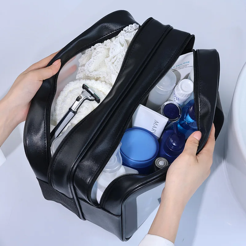 Podwójna przezroczysta kosmety – Toiletry Bag Tsa recenzja i cena